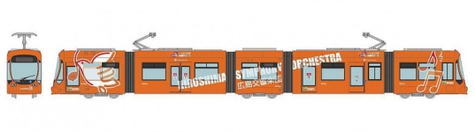 Tomytec X322276 - N - Hiroshima Symphony Orchestra Typ 5100 / 5110